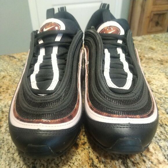 Nike Air Max 97 “Woodgrain” Black Barely Rose Women’s CU4751-001 Sz 8.5 US - Picture 9 of 12